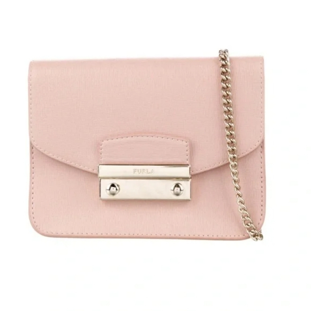 Furla Pink Crossbody Bag